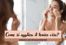 come si applica il tonico viso